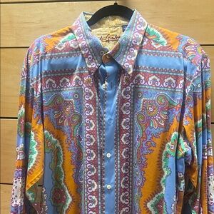 Robert Graham Multicolor Paisley Button Down Shirt